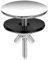 Bremorou Tapón para orificio de grifo, cubierta de acero inoxidable negro, cubierta de agujeros de cocina, cubierta para fregadero, cubierta de fregadero, cubierta de fregadero de buen sellado