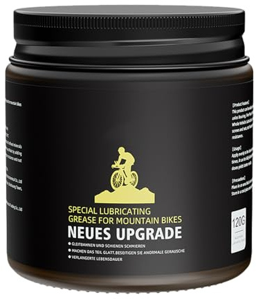 Birtern Fahrradfett, Fahrradfett - Rostschutz-Kettenfett Fahrrad-Kettenfett,Fahrradschmiermittel -Fett Fahrradschmiermittel, Schüsselnabenfett für Pedale, Kette