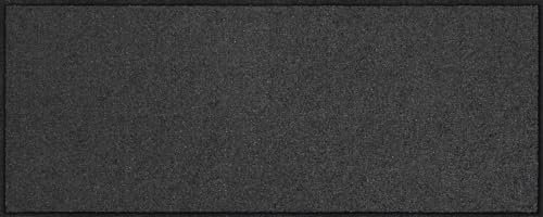 Salonloewe Fußmatte 040X100 cm Anthrazit Fußabtreter, innen, außen, Schmutzfangmatte, Sauberlauf-Teppich