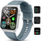 Smartwatch Herren Damen mit Telefonfunktion 1,85 Voll Touch Smart Watch Fitnessuhr mit 113 Sportmodi, Schrittzähler Schlafmonitor Pulsuhr IP68 Wasserdicht Armbanduhr Sportuhr Stoppuhr für Android iOS