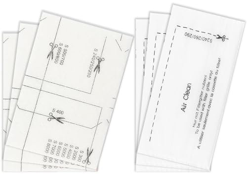 YANINEE 6PCS Staubsauger Filter für Miele Complete C1/C2/C3 S8340 S241 S290 S300i S500 S700 S2 S4 S6 S5 S8 Serie