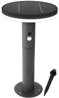 KYNAST Solar LED Bodenleuchte Ø21 x H37 cm IP44 mit Bewegungsmelder