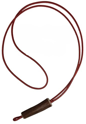 Pfeifenband mit Geweih ca. 50cm Lang 3mm dick passend für ACME Pfeifen und das Whistle Set (Jägermeister (Schwarz-Orange), Geweih und Schlaufe)