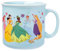Silver Buffalo Disney Princess Life Is A Fairytale Glitzernde Keramiktasse mit Arielle, Belle, Tiana, Aschenputtel und Rapunzel, 590 ml