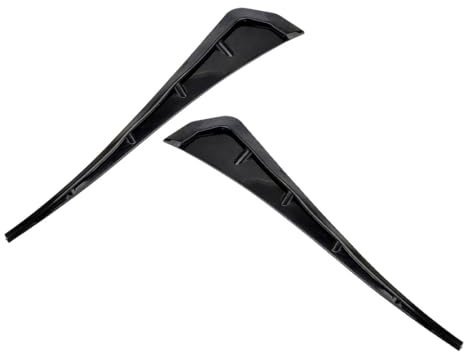 Ersatzteile 1 Paar glänzend schwarz Universal Auto außen links & Right Side Fender Vent Air Wing Cover Trim ABS Plastic Decor Sticker NewAuto & Motorrad: Teile, Auto-Tuning & -Styling, Innenaussta