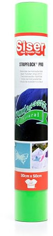 Siser® Vinilo termotransferible, verde fluorescente, 50 x 30 cm