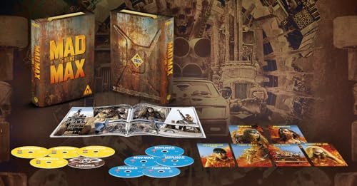 MAD MAX 5 FILM PETROL CAN UHD [Blu-ray] [Region Free]