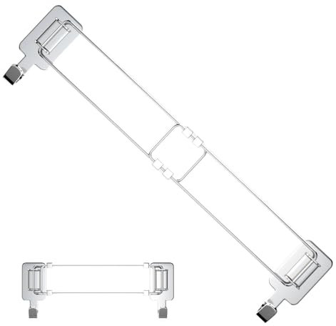 Rangement d'angle pour douche de camping-car, barre de rangement d'angle pour douche de camping-car, accessoires de douche télescopiques en acier inoxydable, barre de rangement réglable à fermeture