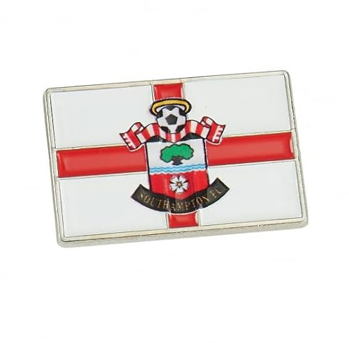 Official compatible with Southampton FC Flag-Shaped Pin Badge