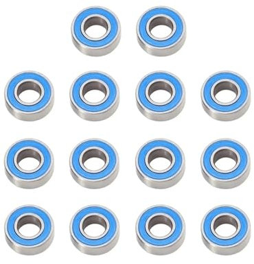 Für Tamiya Für DT-02 DT-03 RC Auto Upgrade Teile Zubehör 14 Stücke Sealed Bearing Kit RC Autoteile
