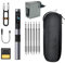 HS-02A Kit Saldatore Metallo CNC 100-450°C Regolabile con 6 Punte e Adattatore 100W Strumento di Riparazione Penna Saldante Digitale Intelligente