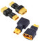 FackLOxc Lot de 4 adaptateurs XT60 vers XT30 pour chargeur de batterie NiMH de voiture