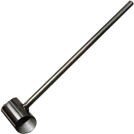Automatische Zuckerwatte-Maschine, Edelstahl-Löffel, Zubehör, Werkzeug für Party, 30 mm