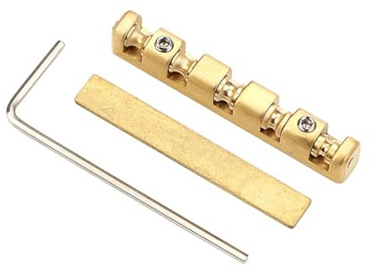 Height Adjustable 5 String Electric Base Nut Brass Roller Base Electric or Acoustic Nut Replacement Base Base Repair Parts