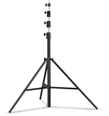 Projector Stand, 4M Steel Pipe Light Stand With 1/4 &3/8 Hole Heavy-duty Tripod Bracket Suitable for Camera Lights, LED Lights, Lamp Hold