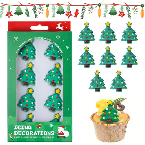 Tortendeko Weihnachten Essbar, Weihnachten Tortenaufleger, Streudeko weihnachten Essbar, Kuchen Deko WeihnachteN, Backzubehör weihnachteN