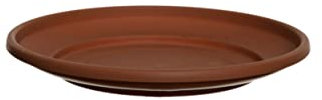Whitefurze G02082 43cm Venetian Saucer for Round Planter - Terracotta