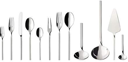 Villeroy & Boch NewWave Cubertería, Posate da tavola | 70 pz.,18/10 Acero Inoxidable, Metal