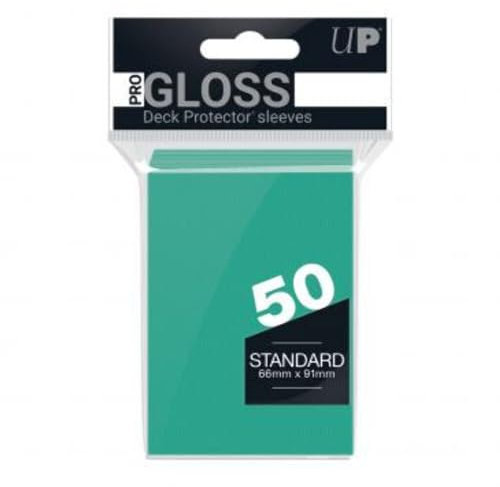 Ultra Pro Card Protectors Standard 66 mm x 91 mm Aqua x50