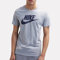 NIKE Mens T Shirt Icon Futura Tee Crew Neck Short Sleeve Grey S-XXL New 696707 (XX-Large)