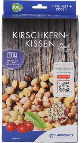 DR. JUNGHANS Kirschkernkissen 20 x 30 cm für Mikrowelle, 1 St. Kissen