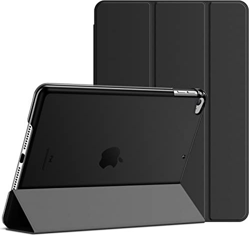 JETech Hülle für iPad mini 4, Schutzhülle mit Ständer Funktion und Auto Schlafen/Wachen (Schwarz)