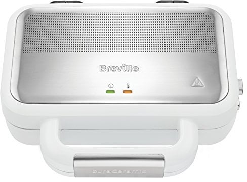Breville DuraCeramic Sandwichmaker mit tiefen Platten | Sandwichtoaster für 2 Scheiben [VST074X]
