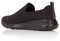 Skechers Performance GO WALK MAX, Zapatillas sin cordones para Hombre, Black Textile/Trim, 45 EU