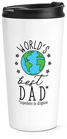 World's Best Dad Travel Mug Cup