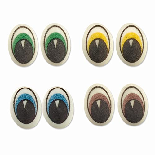 Günthart Augen, Aufleger aus Zucker, bunt