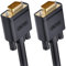 UNITEK Cable VGA de 1 m, 1080P VGA/SVGA Cable de extensión coaxial HD 2 filtros de ferrita, contactos chapados en oro, conector HD de 15 pines, compatible con proyectores, HDTV pantallas Y-C511G negro