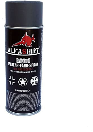 Militär Sprayfarben Farbspray Lack RAL Farben Bundeswehr Restaurieren, RAL Farben:RAL 7015 Schiefergrau