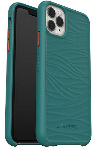 LifeProof Wake Case for iPhone 11 Pro Max, Shockproof, Drop proof to 2 Meters, Protective Thin Case, Sustainably made from Recycled Ocean Plastic, Teal