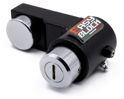 EASYBLOCK Antifurto Moto Compatibile con Honda X-ADV 750 | FORZA 750 (2017-2025) | INTEGRA 750 (2016-2020) Antifurto Blocca Ruota Blocca Disco Lucchetto Protezione Installato su Moto E Scooter