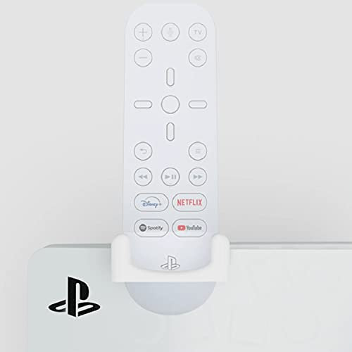 3D Cabin Halterung kompatibel mit PS5 Media Controller Konsole Halterung für PlayStation 5 weiß