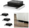 P17 -Trieste |Set mit 4 Holzfüße | Höhe 4 cm | Farbe: Wenghé | Material: Holz| Füße für Sofas und Möbel