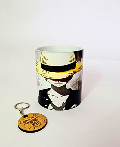 Tasse - Série One Piece (One Piece Luffy Gris)