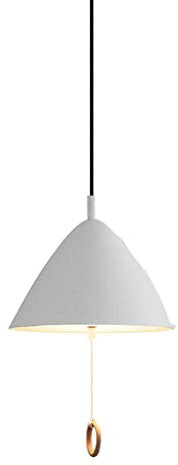 RENMIAO Plafoniera moderna nordica, lampade a sospensione E27 Illuminazione a sospensione semplice colorata per lampadario bar ristorante camera da letto con interruttore a tirante