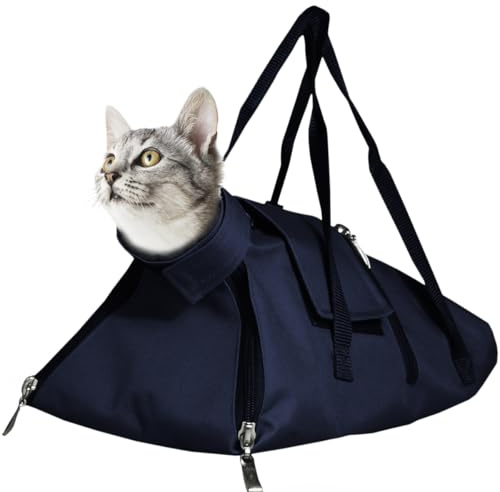 Hochwertige Tasche für Katzen, Kaninchen: Pflegen, Festhalten, Aufbewahren, Veterinärmedizinische Untersuchungen - 3 Größen 2 Versionen