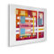 Komar Keilrahmenbild im Echtholzrahmen - Geometric Style - Größe 60 x 90 cm - Wandbild, Kunstdruck, Wanddekoration, Design, Wohnzimmer, Schlafzimmer