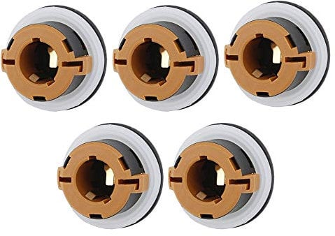 5 Sets mit 1 Pin Kabelanschluss der Halterung kompatibel mit Lampe kompatibel mit Auto Kappe 1 Draht Anschluss für Auto DJ7011-2.2-11d