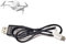 DKNTZO 4D F3 Drone Battery Charging Cable, 7.4V 2000mAh, USB Charger, Spare Part