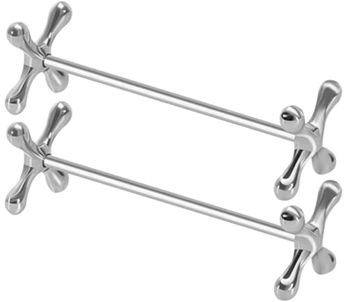 Cabilock Stainless Steel Chopsticks Rest and Holder Set Compact Cutlery Organizer for Fork Spoon Knife Flatware Rack Kitchen Dining Table