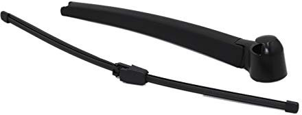 HBZYD Heckscheibe Scheibenwischer Arm & Blatt,Passt für Audi A3 8L Upgrade Conversion 96-03 A4 B5 AVANT 96-01 Hinten Wischerarm Scheibenwischer Set