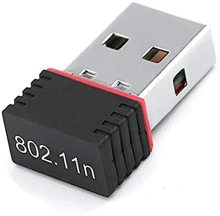 WiFi Smart Wireless Usb Adapter, Wifi Receiver for PC Laptop, Mini Wifi Dongle, 802.11 Network Dual Band 2.4 Portable Dongle, New LAN Network Card Antenna 150Mbps Portable internet Adapter transmitter