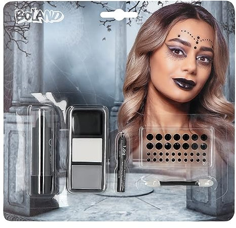 Boland - Schminkset für Kinder und Erwachsene, mehrteiliges Make-Up Set für die Halloween Party, ideal für Horror Kostüme