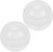 Toyvian 2 Stücke Teilbare Transparente Kugeln zum Basteln Befüllen Bunte Plastikkugeln Kunststoffkugeln Befüllbare Acrylkugeln Süßigkeiten Box Anhänger Spielbälle Tischtennisbäll