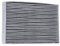 RIDEX Filtro abitacolo 424I0654 Filtro al carbone attivo Altezza: 32 Larghezza: 181,5 Lunghezza: 288