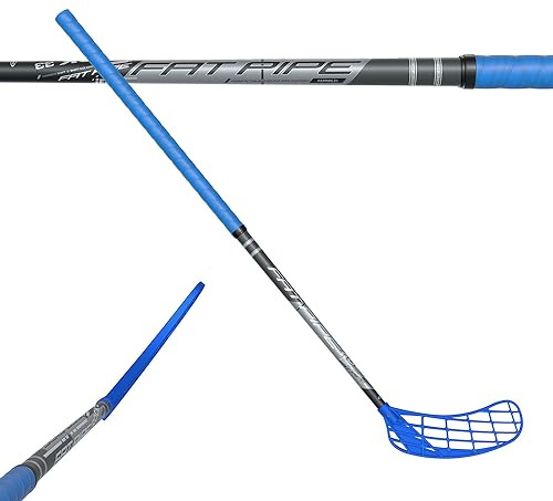 FAT PIPE | Floorball Unihockey Schläger Rock 33 Unihand mit gerader Schaufel | Markenqualität aus Finnland