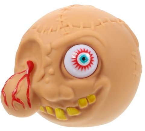 ibasenice Ornament Quetschspielzeug Sensorisches Spielzeug Lustige Druckentlastungs Halloween Dehnbares Spielzeug Halloween-trickspielzeug Hand-sensorball Panda Weltraumsand Karikatur
